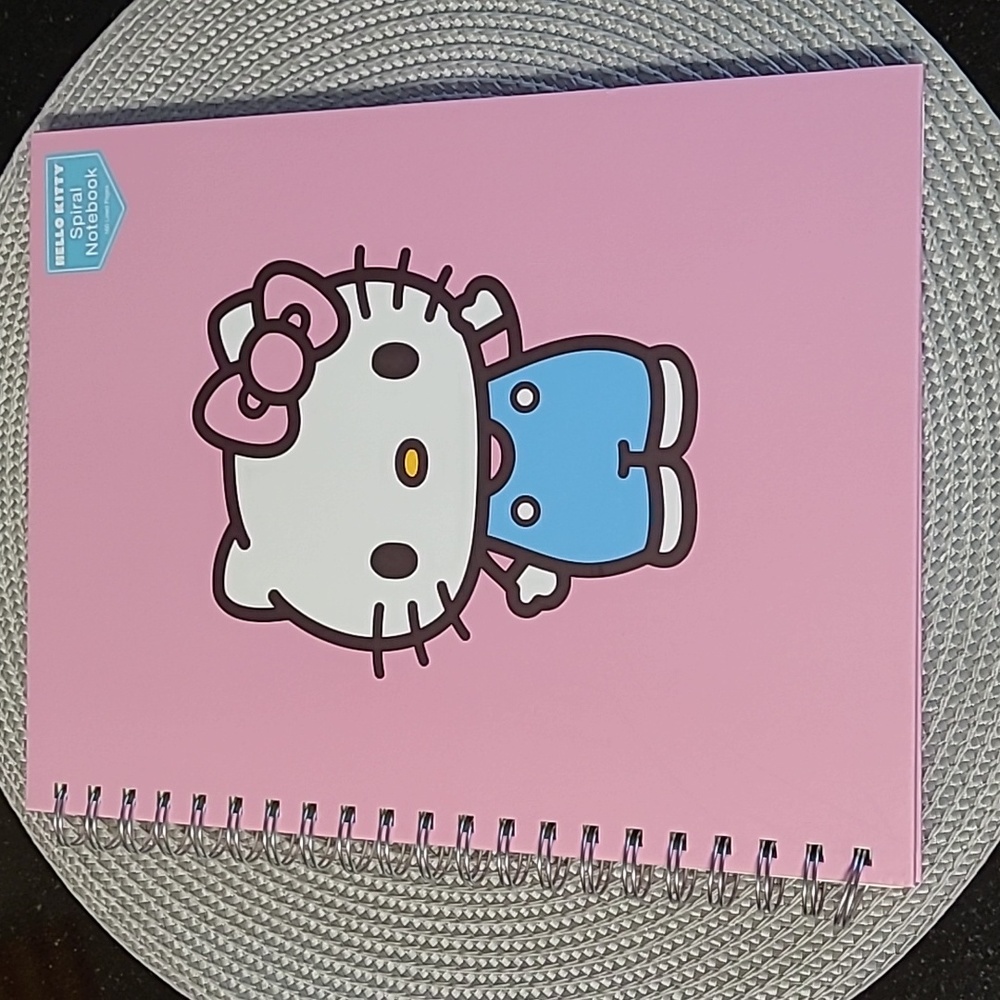 Hello Kitty Spiral Notebook